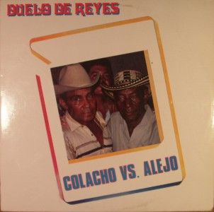 LP LATIN COLACHO MENDOZA VS. ALEJO DURAN Duelo De Reyes 1987 DISCOS