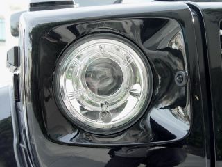 02 06 Mercedes Benz W463 G Class Euro Chrome Ellipsoid Projector Lens
