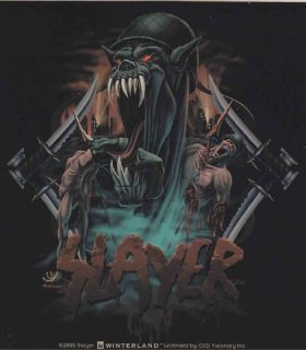 Slayer War Monster Official Sticker New Heavy Metal