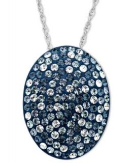 Kaleidoscope Sterling Silver Necklace, Purple Crystal Flower Pendant