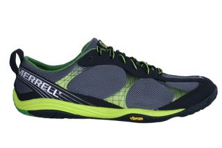 Merrell Mens Shoes Barefoot Road Glove Black Lime Zest J38395 Sz 11 5