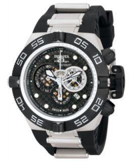 Invicta Watch, Mens Swiss Chronograph Subaqua Stainless Steel and