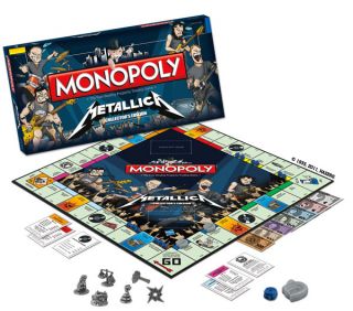 Metallica Monopoly Boardgame