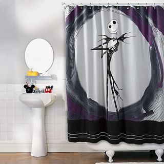 Nightmare Before Christmas Shower Curtain Bathroom Set