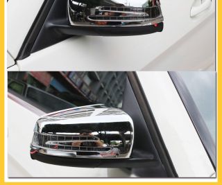 For Mercedes Benz GLK 300 GLK 350 Chrome Side Mirror Cover Trim