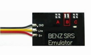 Mercedes Benz Unit Light Passenger Seat Occupancy Emulator Sensor Mat