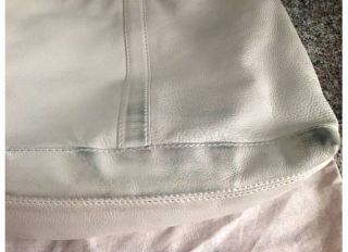 Michael Kors Off White Leather Hobo Shopper Handbag