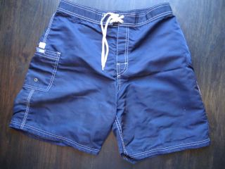 HAWAIIAN CREATION bluewith white contrast stitching board surfing