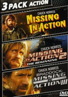 Chuck Norris 3 MGM Films New DVD