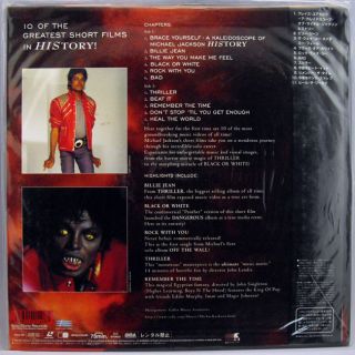 LD Michael Jackson Greatest Hits History New SEALED
