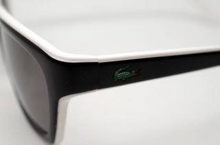 Lacoste L645S 002 Black White Authentic Sunglasses L645