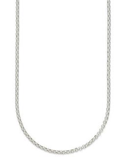 Giani Bernini Sterling Silver Necklace, Medium Baby Rolo Chain