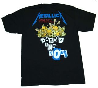 Metallica Damage Inc Tour Metal Band T Shirt Tee