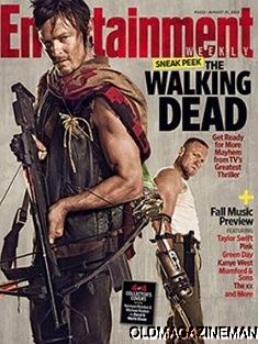 Entertainment Weekly August 2012 Norman Reedus Michael Rooker