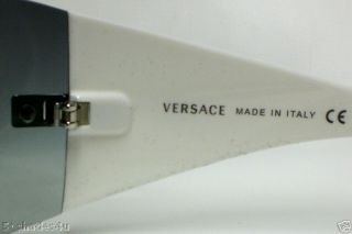 Versace ve 2054 White 1000 8g Authentic Sunglasses