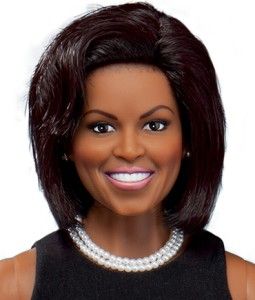 Franklin Mint Michelle Obama White House Portrait Doll
