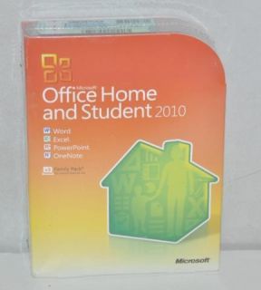 Microsoft Office 2010 Family Pack Home Student 99994 684 639 069