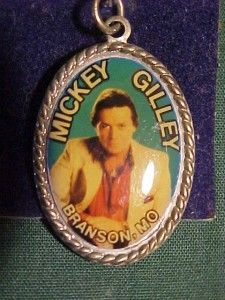 Vintage Mickey Gilley Gilleys Necklace Charm Picture
