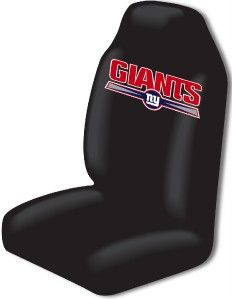 New York Giants Car Seat Covers Floor Mats NFL Set