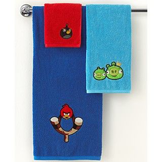 Jay Franco Bath Towels, Angry Birds Burst 27 x 50 Bath Towel