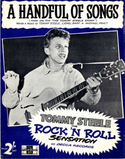 HANDFUL OF SONGS   1957   By Tommy Steele, Lionel Bart & Michael
