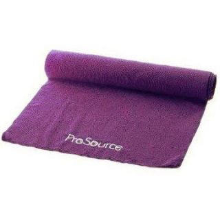 Non Slip Microfiber Yoga Pilates Gym Exercise Towel Purple