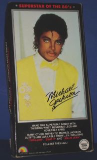Michael Jackson Beat It Celebrity Doll LJN 1984 MIB