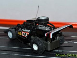 Tyco AFX Tomy Turbo Hopper No 49 in Black HO slot car micro scalextric