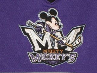Walt Disney World Size 12 Months Purple Mighty Mickeys Hockey Jersey