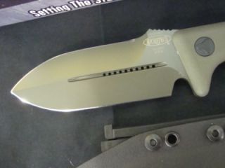 Microtech Crosshair Miltary Tactical Knife 101 1GRN D2 Steel Double