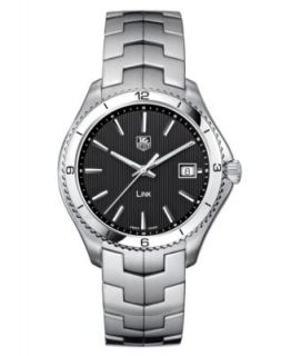 TAG Heuer Watch, Mens Swiss Stainless Steel Bracelet 40mm WAT1110