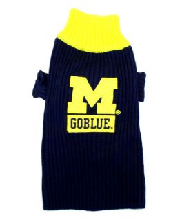 University of Michigan Wolverines NCAA Sweater for Dogs