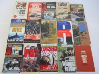Lot of 78 Military Non Fiction War Paperback Books World War II Navy