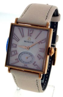 Milus Aurigos New 18K Rose Gold $4 500 Watch