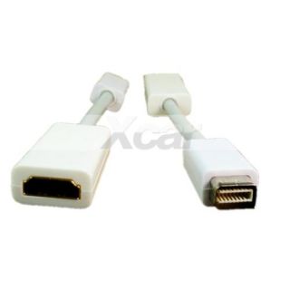 New Mini DVI to HDMI Female Adapter Cable White 5 Length C132 Brand