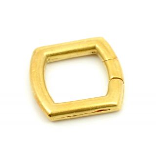 Cartier Vintage 18K Solid Gold Key Ring Chain
