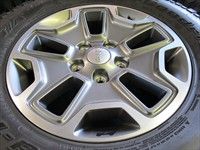Five 2013 Jeep Wrangler Rubicon Factory 17 Wheels Tires Rims Sahara