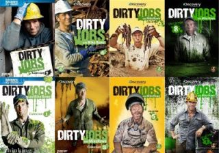 Dirty Jobs Collections 1 8 New 17 DVD 1 2 3 4 5 6 7 8 Mike Rowe