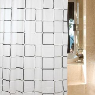 Thickening Waterproof Mildew Eva Shower Curtain Send Hanging Rings 180