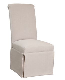Andorra Dining Chair, Skirted Parsons   furniture