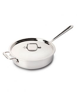 All Clad Stainless Steel Covered Saute Pan, 3 Qt.   Cookware   Kitchen