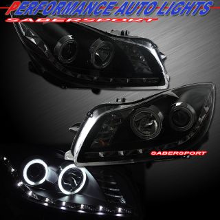 11 12 BUICK REGAL CCFL HALO PROJECTOR HEADLIGHTS w/ R8 STYLE LED