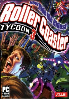 Rollercoaster Tycoon 3 PC Sims Brand New 742725256552