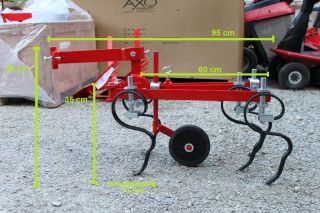 Adjustable Spring Tine Cultivator 2 Wheels Tractor BCS
