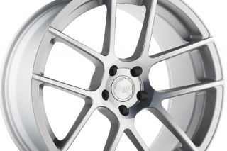 350Z Avant Garde M510 Concave Silver Staggered Wheels Rims