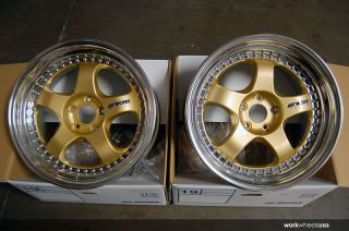 Work Meister S1 3 Piece JDM Wheel 19 Staggered Setup for Nissan 350Z