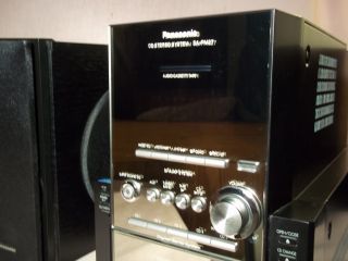 Panasonic Micro Stereo Am FM 5 Disc Cassette SA PM27