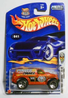 Hot Wheels 2003 41 First Ed 29 Power Panel Mint on Card