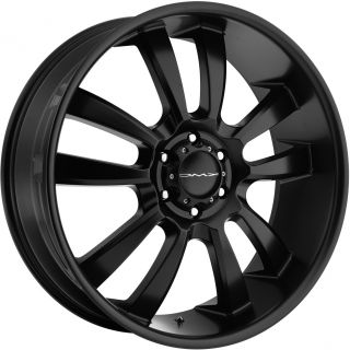 18 Black KMC Wheels Rims Toyota Tundra Sequoia 5x150