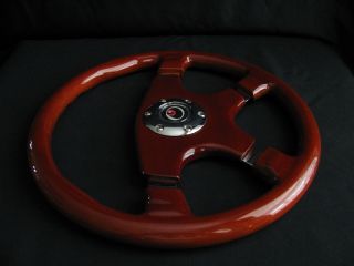 New 15 Designo 4 Spoke Wood Grain Steering Wheel